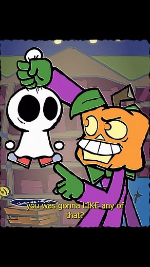 ChuckleBone on Instagram: "MAZE GHOST EP 4/3 Ghost boy goes.. wait there’s more? Thanks so much for watching! Best episode? #spooky #halloween #animation"