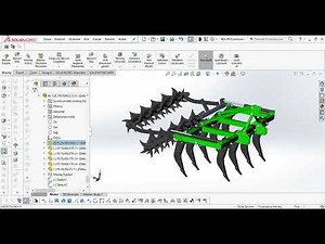 SOLIDWORKS 9LU PİSTONLU ÇİZEL TASARIMI-SOLIDWORKS CHISEL DESIGN