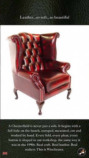 The Wingback Chair. #winchester #furniture #fyp #chair #viral