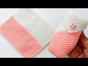 Very Easy Knitting Baby Booties , Socks , Shoes