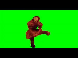 Dancing Pennywise Green screen