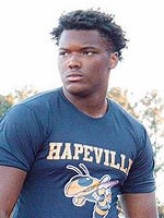 Chris Booker, Hapeville Charter Hornets, Offensive Line