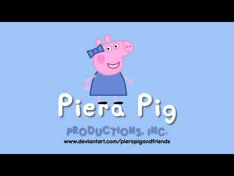 Piera Pig Productions, Inc. logo (Variant 2, Closing, widescreen)