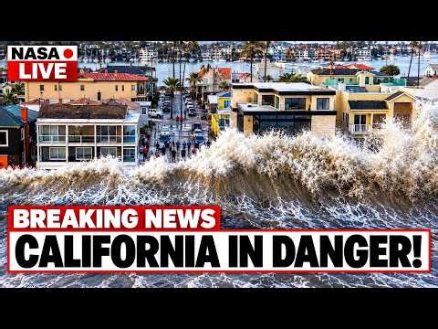 75 Yards of Southern California Beach VANISHED — Homes Destroyed & Roads SWALLOWED