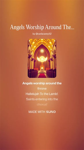 Angels Worship Around The Throne