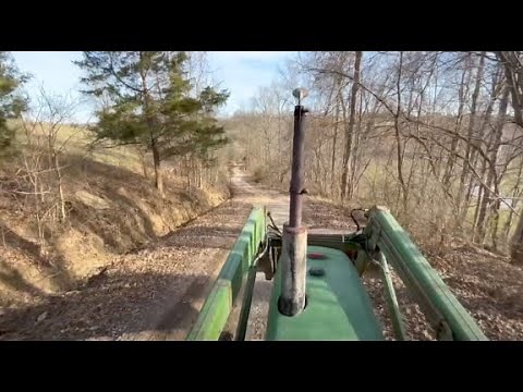 Taking the John Deere 2440 for a spin