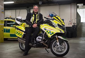 UK, London: Motorcycle Response Unit (MRU) back on the road