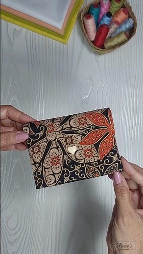Sewing Tutorial : Mini Wallet / Small Wallet | Make Your Own Card Holder Wallet & Coin Pouch