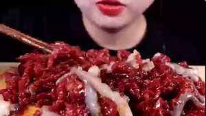 77K views · 79 reactions | ASMR SLICED RAW OCTOPUS, RAW BEEF EATING SOUND MUKBANG | ASMR | Facebook