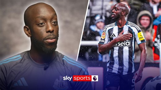 Yoane Wissa: Newcastle forward says there is more to come after first goal and signing for club was his destiny