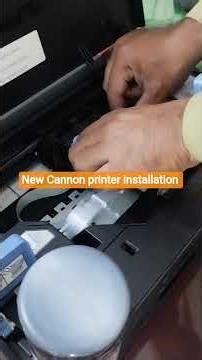 new Cannon printer installation #printer #laptop #electronicmusic #computer #epson#printerproblems