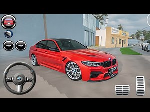 Modifiyeli BMW M5 Araba Sürüş Oyunu 2024 - BMW Drift & Park Simulator