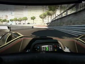 Project CARS Build 351 - BAC Mono at Azure Circuit (Monaco)
