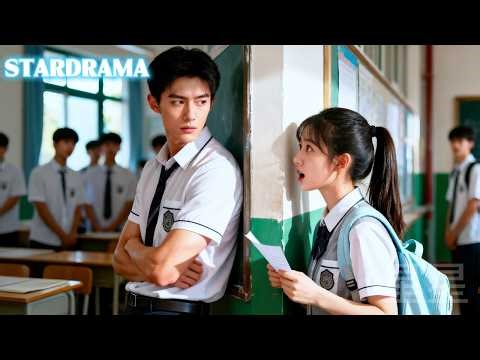 On day one, she takes the blame for a love letter; the school heartthrob falls for her!