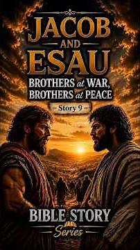 JACOB AND ESAU - BROTHERS at WAR, BROTHERS at PEACE - l "Story 9" - BIBLE STORY Series #biblestories