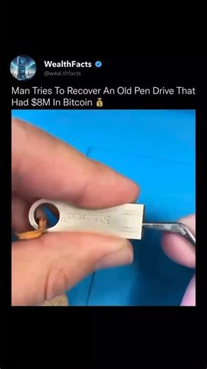 WealthFacts on Instagram: "He’s Trying to Recover $8,000,000 in Bitcoin from a Broken USB! 🤯 Watch the incredible, painstaking process of monolith data recovery! This tiny Kingston flash drive holds a Bitcoin wallet with $8,000,000. When the USB is damaged, the only way to get the crypto back is to bypass the controller, solder micro-wires to the NAND flash chip (the memory), and use a specialized tool like the ACE Lab PC-3000 Flash Spider Board to read the raw data. Every second counts! Can th