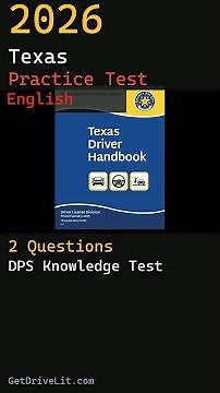 TEXAS DPS Test Prep: 2 Crucial Knowledge Questions You NEED to Know! Pass Your Driving Exam!