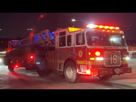 PFD Ladder 16 Responding