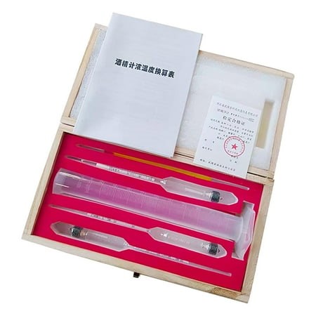 veasfak Hydrometer Alcohol Meter Test Alcohol Hydrometer Meter Thermometer - Walmart.ca