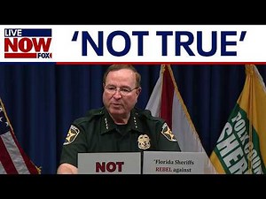Sheriff Grady Judd calls out media over reporting on mass deportations: 'Not true'