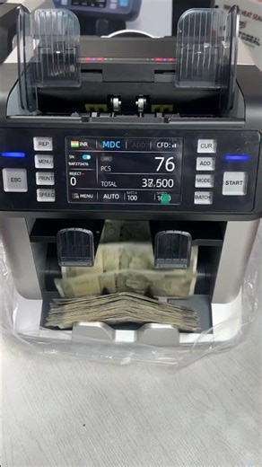 Note counting sorting machine