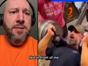 103K views · 331 reactions | Guy in gym freaks out #reaction | Rambling Reactions | Facebook