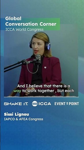 ICCA Congress 2025 | Global Conversation Corner: Sissi Lignou