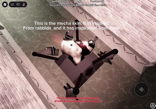 The Ultimate Mecha Skin in Roblox Bear Alpha