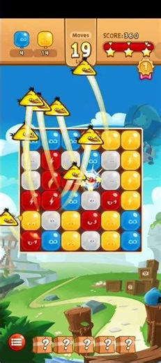 Angry Birds Blast Gameplay – LV 2 #sybwgame #shorts #angrybirdsblast