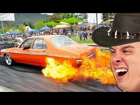 Extreme Aussie Burnout Cars!