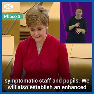 41K views · 737 reactions | Today First Minister Nicola Sturgeon confirmed that Scotland's schools will re-open full-time from 11 August, with enhanced public health measures in place and additional funding provided to support a safe return. Read more ➡️ bit.ly/ScotSchoolsReturn | The Scottish Government | Facebook