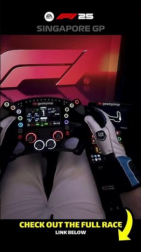 Let’s gooooo!! Singapore GP - IMMERSIVE Triple Screen SimRig POV - Lewis Hamilton
