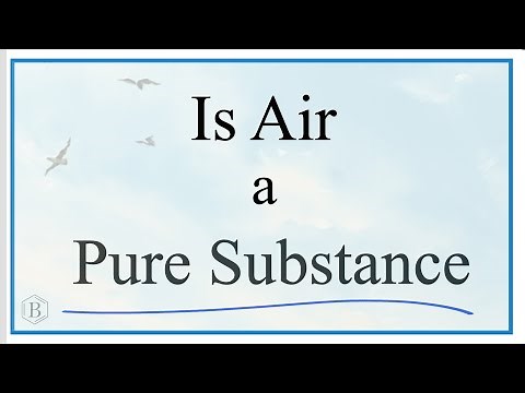 Is air a pure substance?