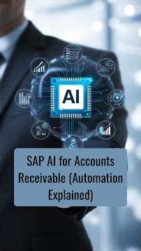 SAP AI for Accounts Receivable (Automation Explained) | ZaranTech #shorts
