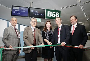 Lan realiza primer vuelo entre Santiago de Chile y Milán