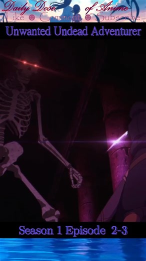 He's an Undead Adventurer ☠ #anime #animeedit