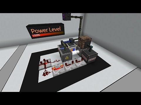 Minecraft - Early Game Auto-ore miner (Actually Additions)