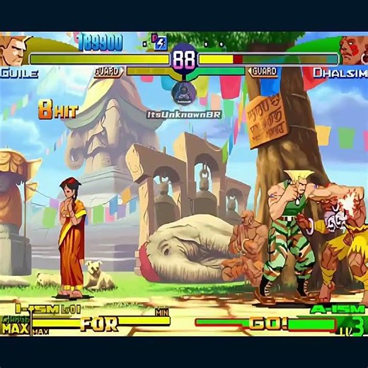 UNSTOPPABLE GUILE in Street Fighter Alpha 3 Max!