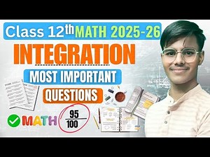 Integration Class 12th Math important questions