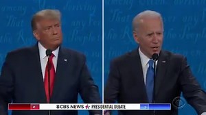 12K views · 370 reactions | Biden slams Trump for the stalled negotiations on more coronavirus stimulus: "Instead of in a sand trap at his golf course, he should have been negotiating with Nancy Pelosi and the rest of the Democrats and Republicans." #Debates2020 https://cbsn.ws/2Hnh8iB | CBS News | Facebook