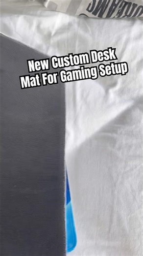 I Finally Got a Custom Desk Mat for My Setup 🔥