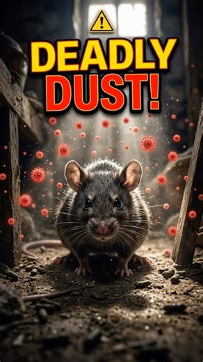 Hantavirus Warning: Why You Must Never Sweep Dry Dust! 🐭⚠️ #shorts