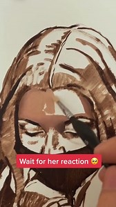3.6M views · 10K reactions | I painted this stranger’s portrait and she cried 梁♥️ | Devon Rodriguez | Facebook