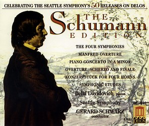 Robert Schumann, Gerard Schwarz, Bella Davidovich - The Schumann Edition