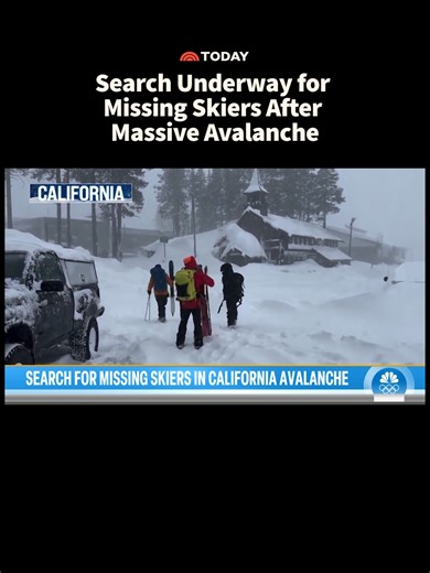 Avalanche Rescue Operation in the Sierras