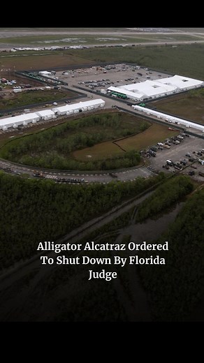 U.S. District Judge Kathleen M. Williams landed a legal blow to the Trump administration in a ruling on Alligator Alcatraz, banning site expansion and new detainees at the immigration detention center at the Dade-Collier Training and Transition Airport. The judge is giving the administration 60 days, "once the population attrition allows for implementation of this order," to remove the fencing, gas, sewage, lighting, generators and "waste receptacles that were installed to support this project."
