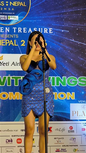 Contestant No. 18 Sezja Shrestha — Miss Nepal 2026 Talent Showcase