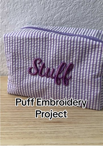 Puff Embroidery Project: Create Stunning Sweatshirts