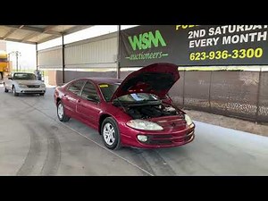 1998 Dodge Intrepid SDN For Virtual Online Auction June 11, 2022