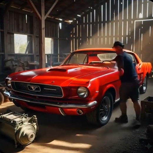 From Rust to Roar:1967 Ford Mustang Restoration#1967Mustang#CarRestoration#AmericanMuscle#viralvideo